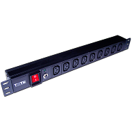 Блок розеток Lanmaster  TWT-PDU19-10A9C3 