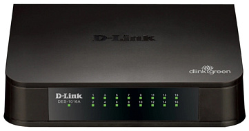 Коммутатор D-LINK  DES-1016A/E2A 