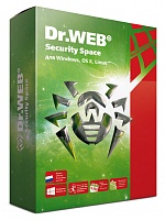 Программное обеспечение KEY DR.WEB 6617 Security Space, КЗ 