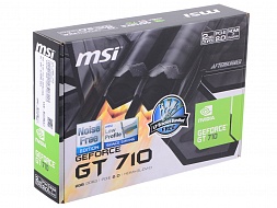 Видеокарта MSI GeForce GT 710, 2048MB,  GDDR3,  64bit,  PCI-E 2.0 