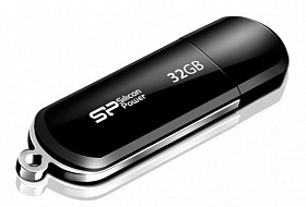 Флешка SILICON POWER Luxmini 322 SP032GBUF2322V1K, 32Gb,  USB 2.0 