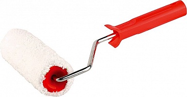 Валик МИКРОВОЛОКНО малярный в сборе, ворс 9 мм, бюгель 8 мм, 48x180мм, STAYER Profi