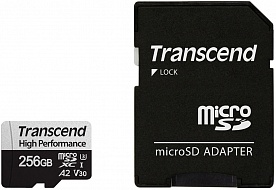 Карта памяти TRANSCEND  TS256GUSD330S,  MicroSDXC,  Class 10 