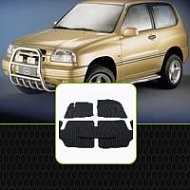 Коврик в багажник EVA Premium  Suzuki Grand Vitara I 3D 