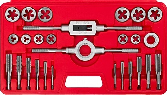 Набор резьбонарезной ЗУБР МАСТЕР 28123-H27 