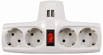 Сетевой фильтр ZIS  Pilot T USB 