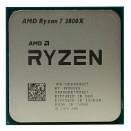 Процессор AMD Ryzen 7 3800X, Socket-AM4, 3900МГц,  ядер: 8,  BOX 
