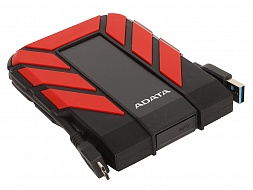 Внешний жесткий диск 1TB A-DATA HD710 Pro, 2,5" , USB 3.0, красный, 1000Gb,  USB 3.0