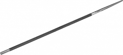 Напильник ЗУБР "ЭКСПЕРТ" круглый для заточки цепных пил, цепь Тип 2 и Тип 3, шаг .325" и .354", d=4.8мм (3/16"), 200мм, 1650-20-4.8