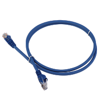 Патч-корд Lanmaster 7380 LAN-PC45/U5E-1.0-BL 