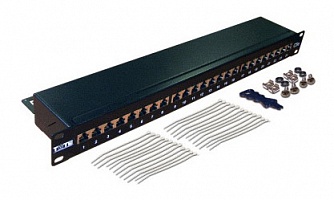 Коммутационная панель Lanmaster 6686 TWT-PP24STP 